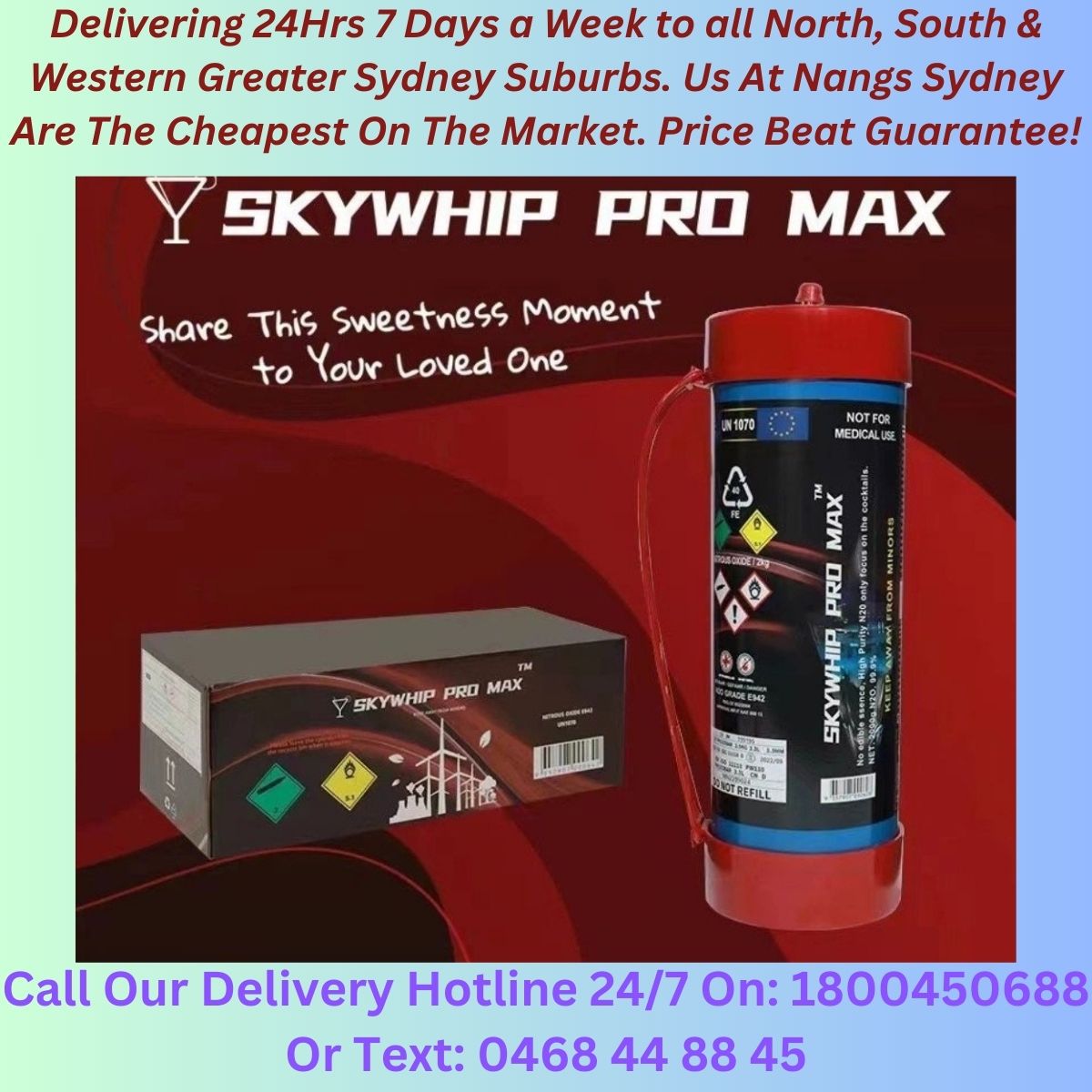 nangs cream chargers sydney